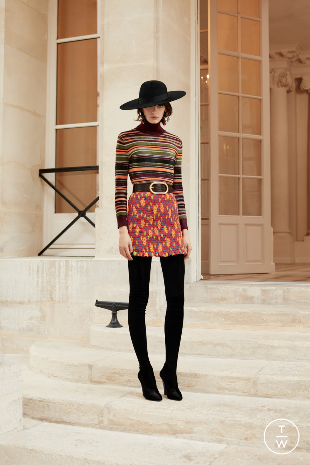 Fashion Week Paris Pre-Fall 2021 look 41 de la collection Saint Laurent womenswear