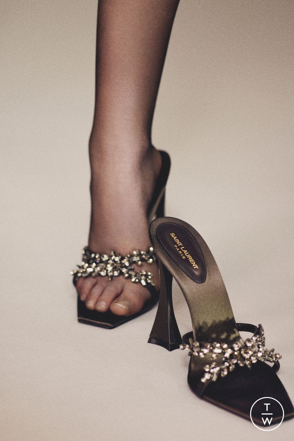 Fashion Week Paris Pre-Fall 2024 look 67 from the Saint Laurent collection womenswear