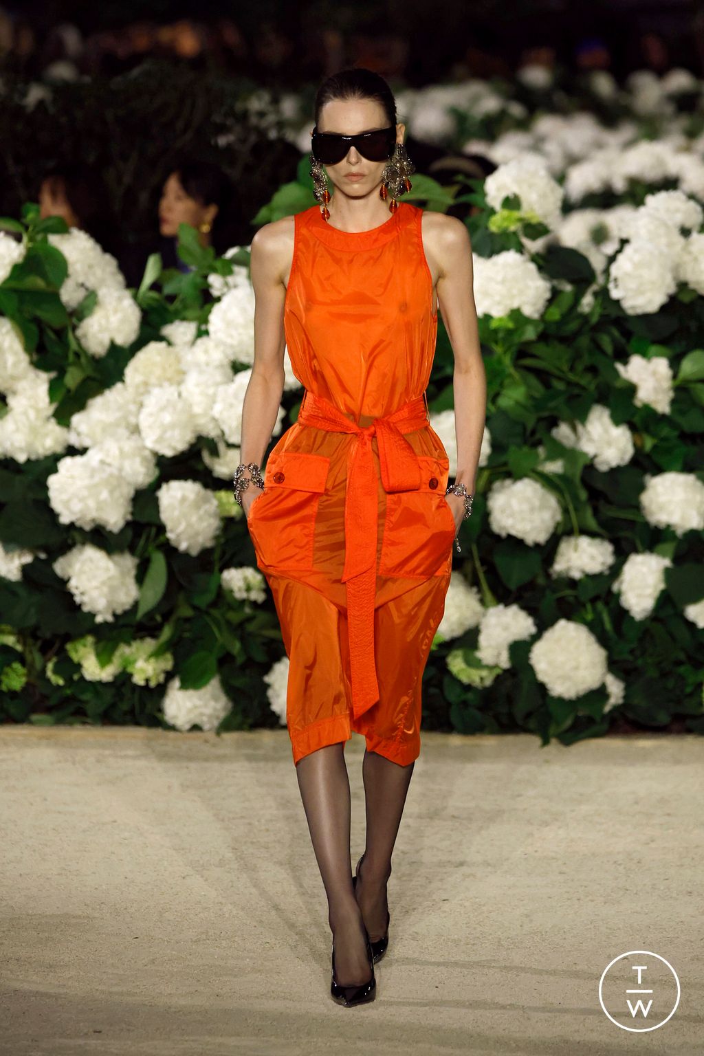 Fashion Week Paris Spring/Summer 2026 look 18 de la collection Saint Laurent womenswear