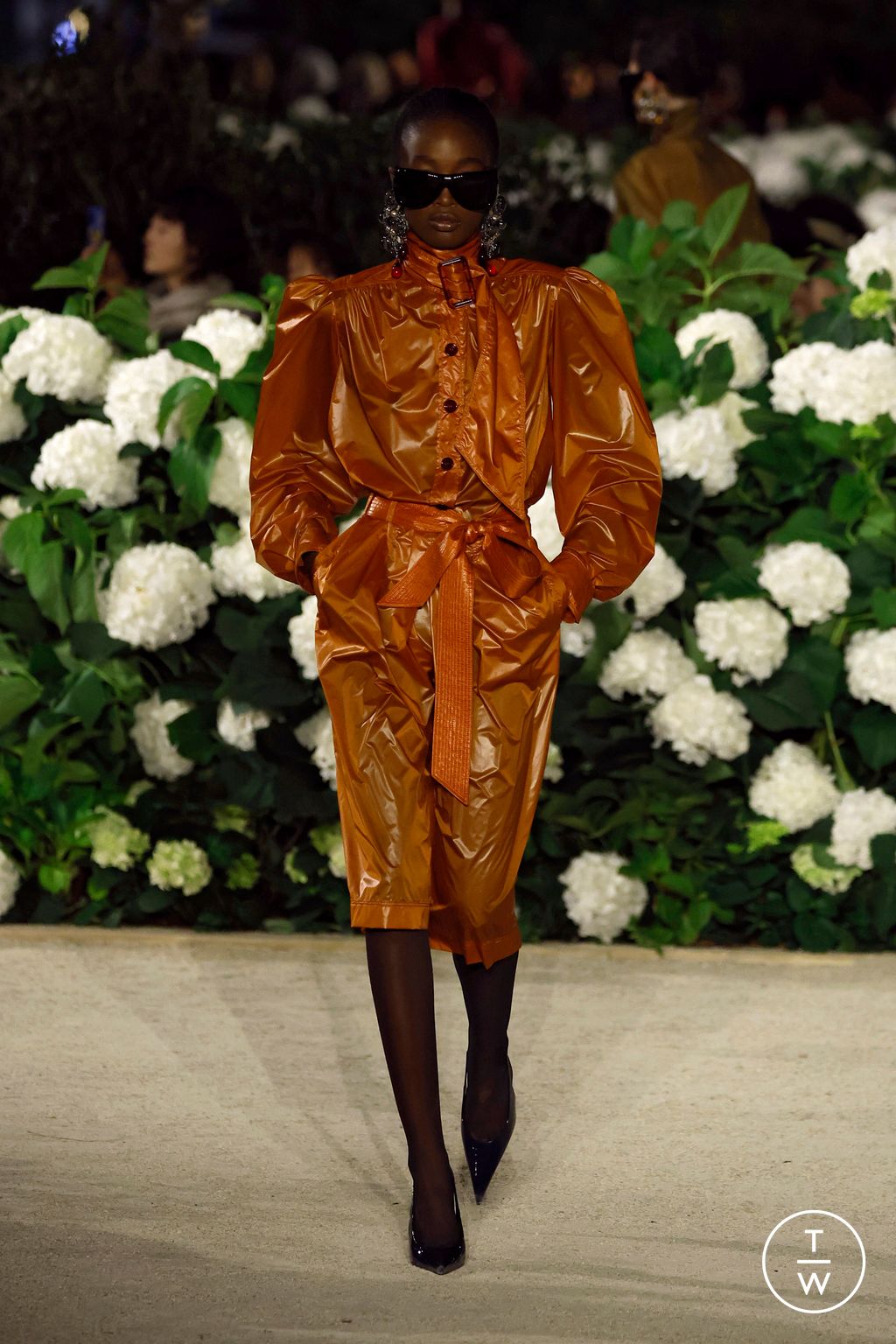 Fashion Week Paris Spring/Summer 2026 look 22 from the Saint Laurent collection womenswear