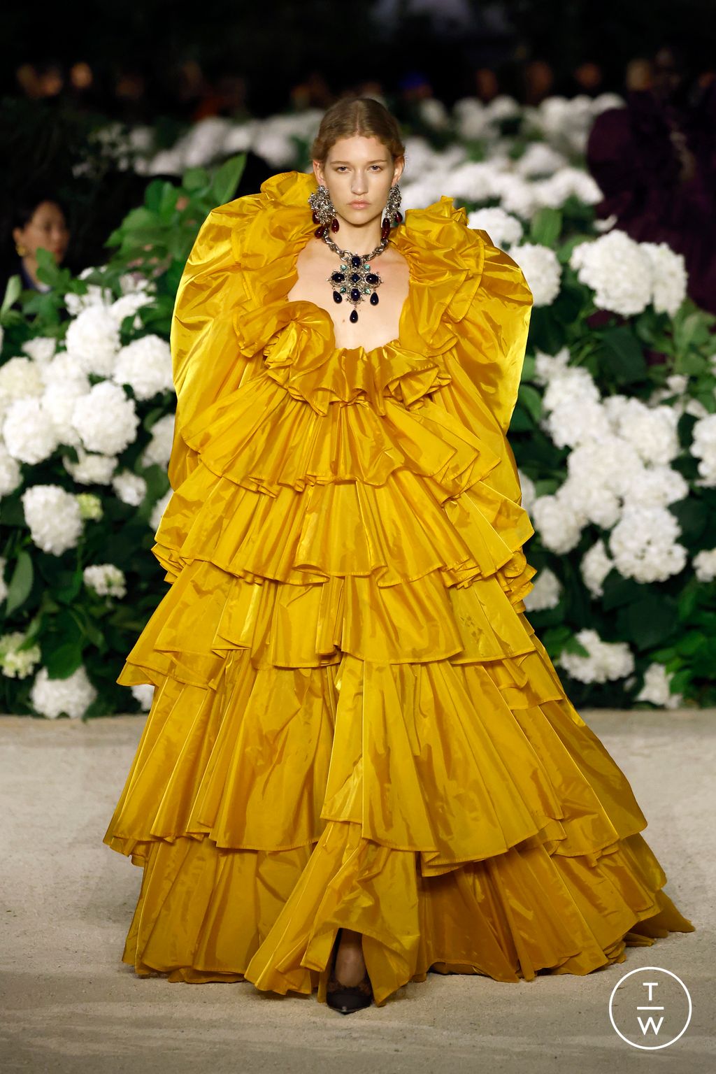 Fashion Week Paris Spring/Summer 2026 look 42 from the Saint Laurent collection womenswear