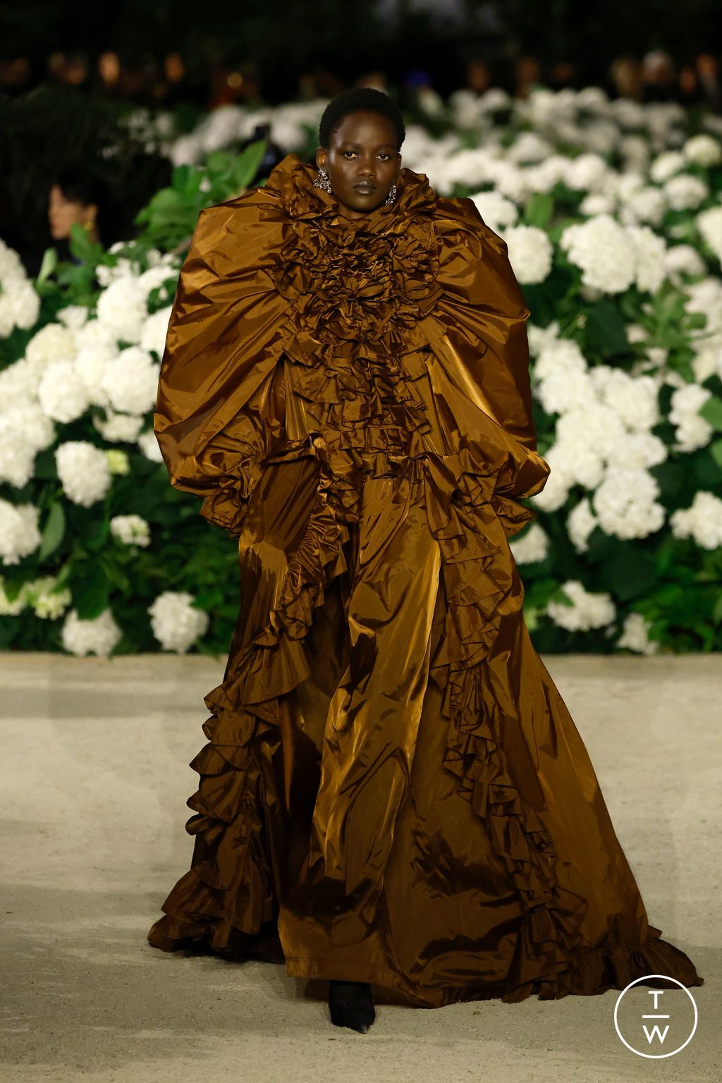 Fashion Week Paris Spring/Summer 2026 look 45 from the Saint Laurent collection womenswear