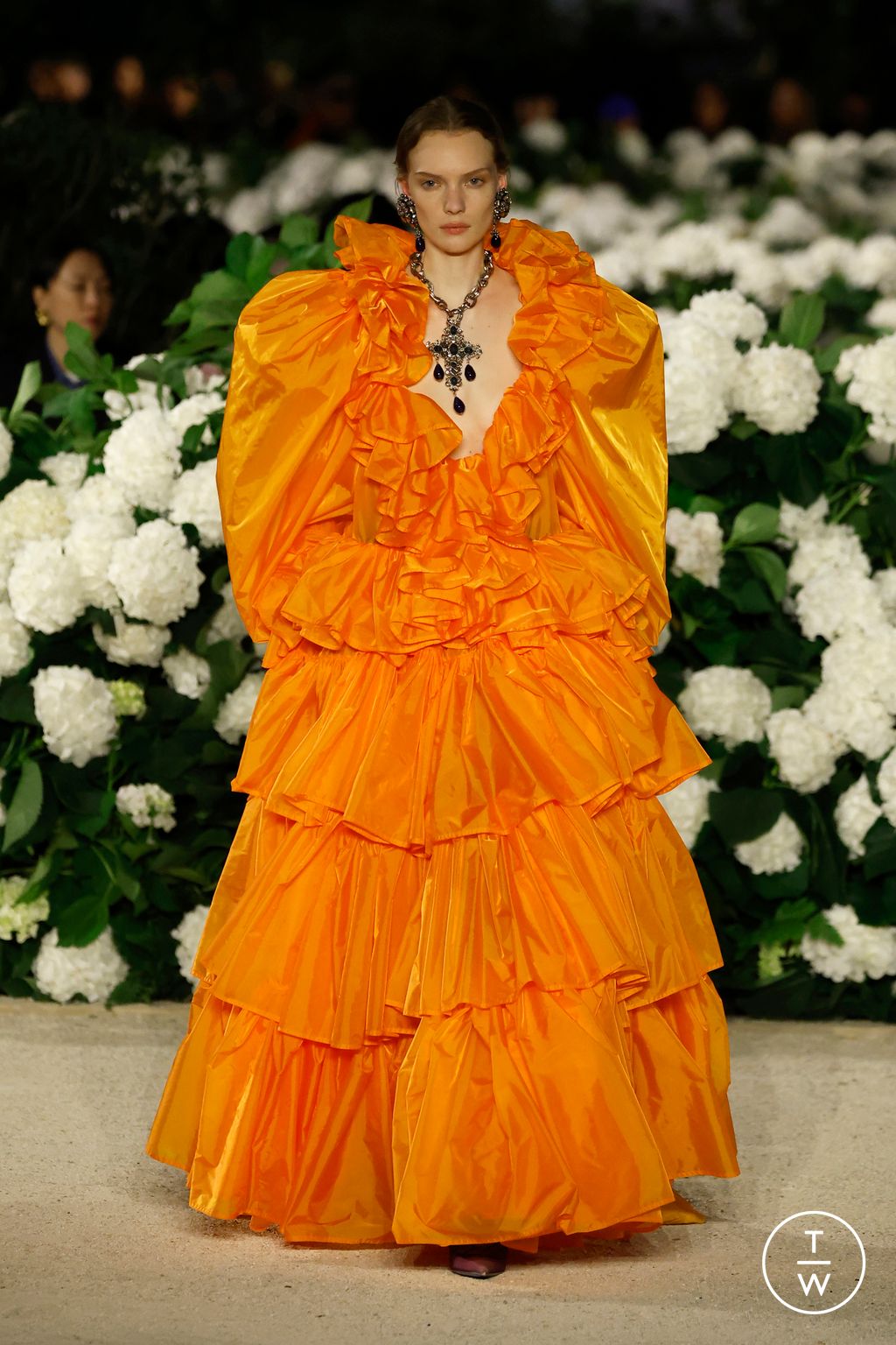 Fashion Week Paris Spring/Summer 2026 look 47 from the Saint Laurent collection womenswear