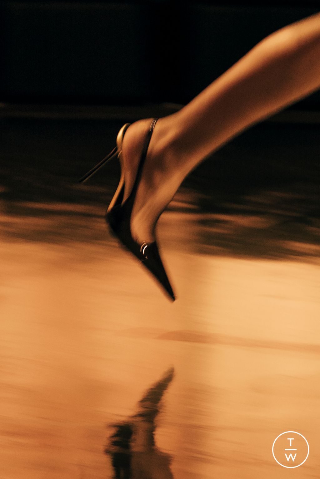 Fashion Week Paris Fall/Winter 2025 look 1 from the Saint Laurent collection womenswear accessories