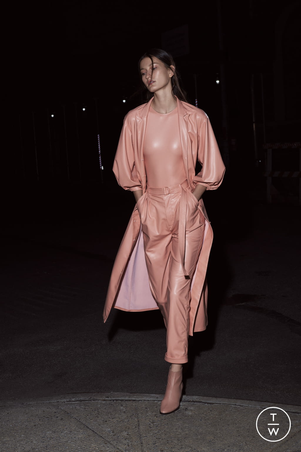 Fashion Week New York Pre-Fall 2020 look 2 from the LaPointe collection womenswear