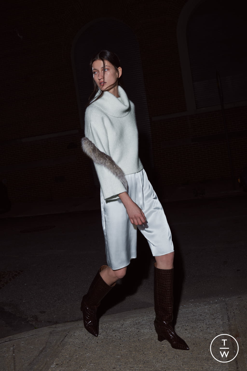 Fashion Week New York Pre-Fall 2020 look 9 from the LaPointe collection womenswear