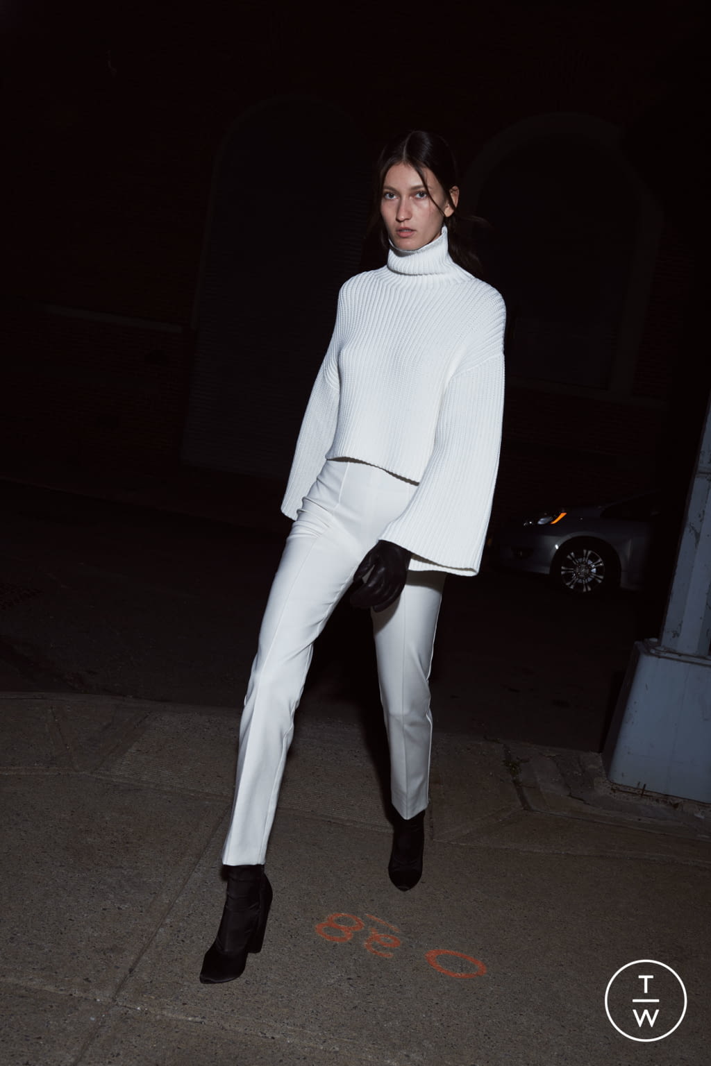 Fashion Week New York Pre-Fall 2020 look 10 from the LaPointe collection womenswear