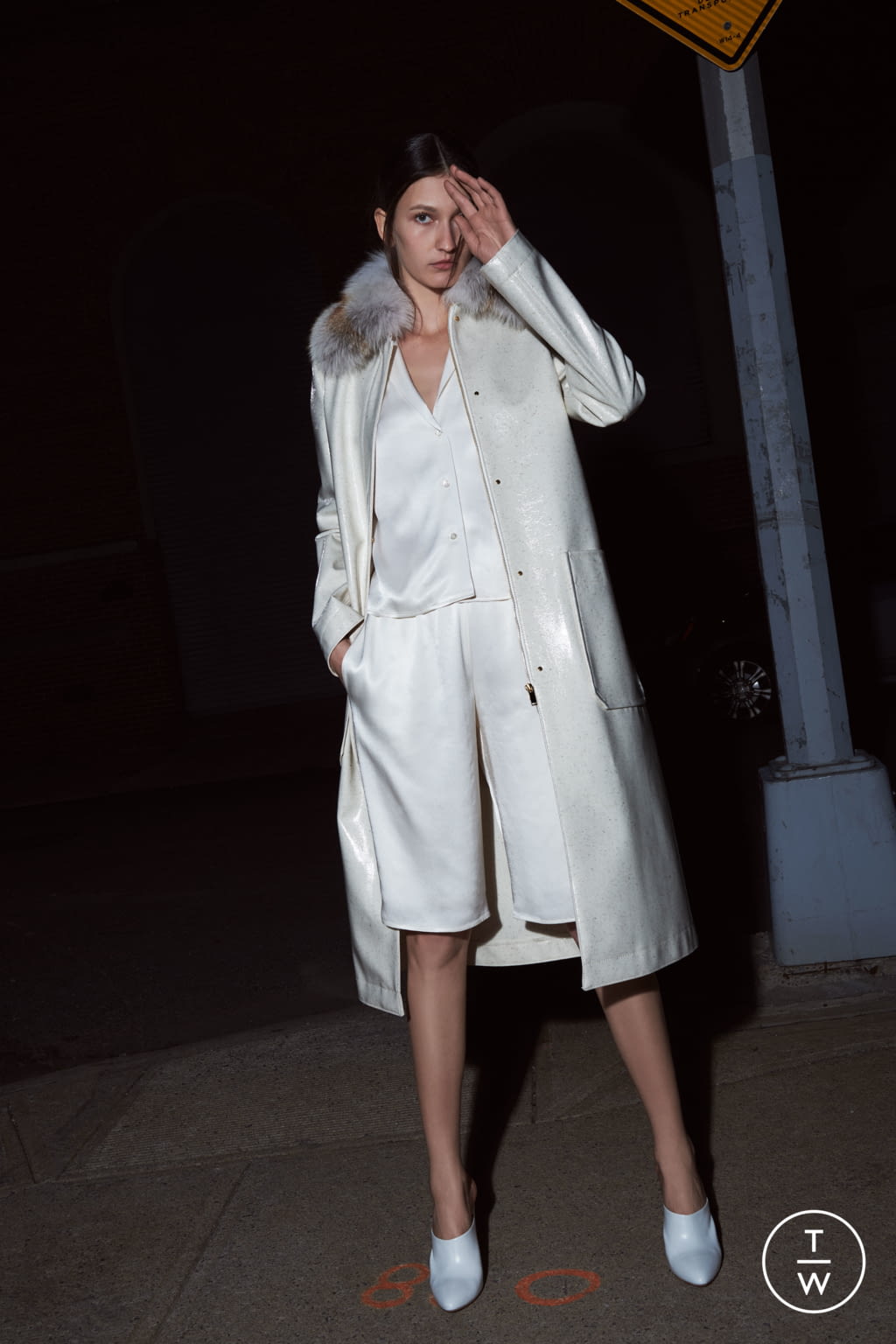Fashion Week New York Pre-Fall 2020 look 11 from the LaPointe collection womenswear
