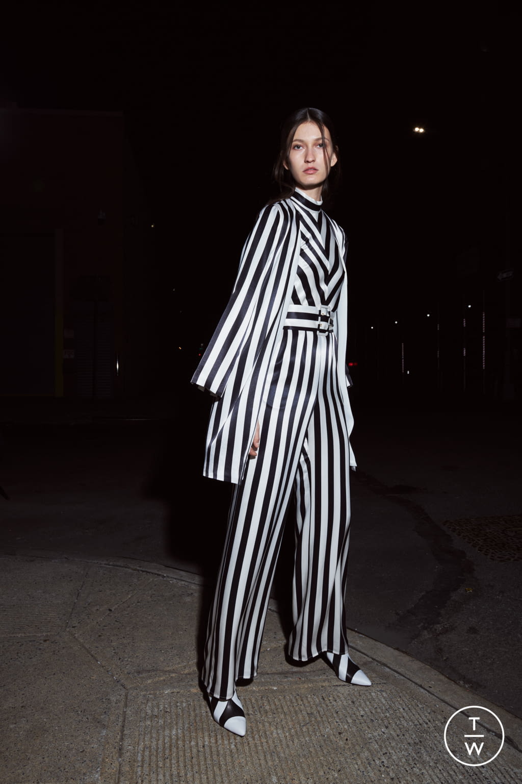 Fashion Week New York Pre-Fall 2020 look 15 from the LaPointe collection womenswear