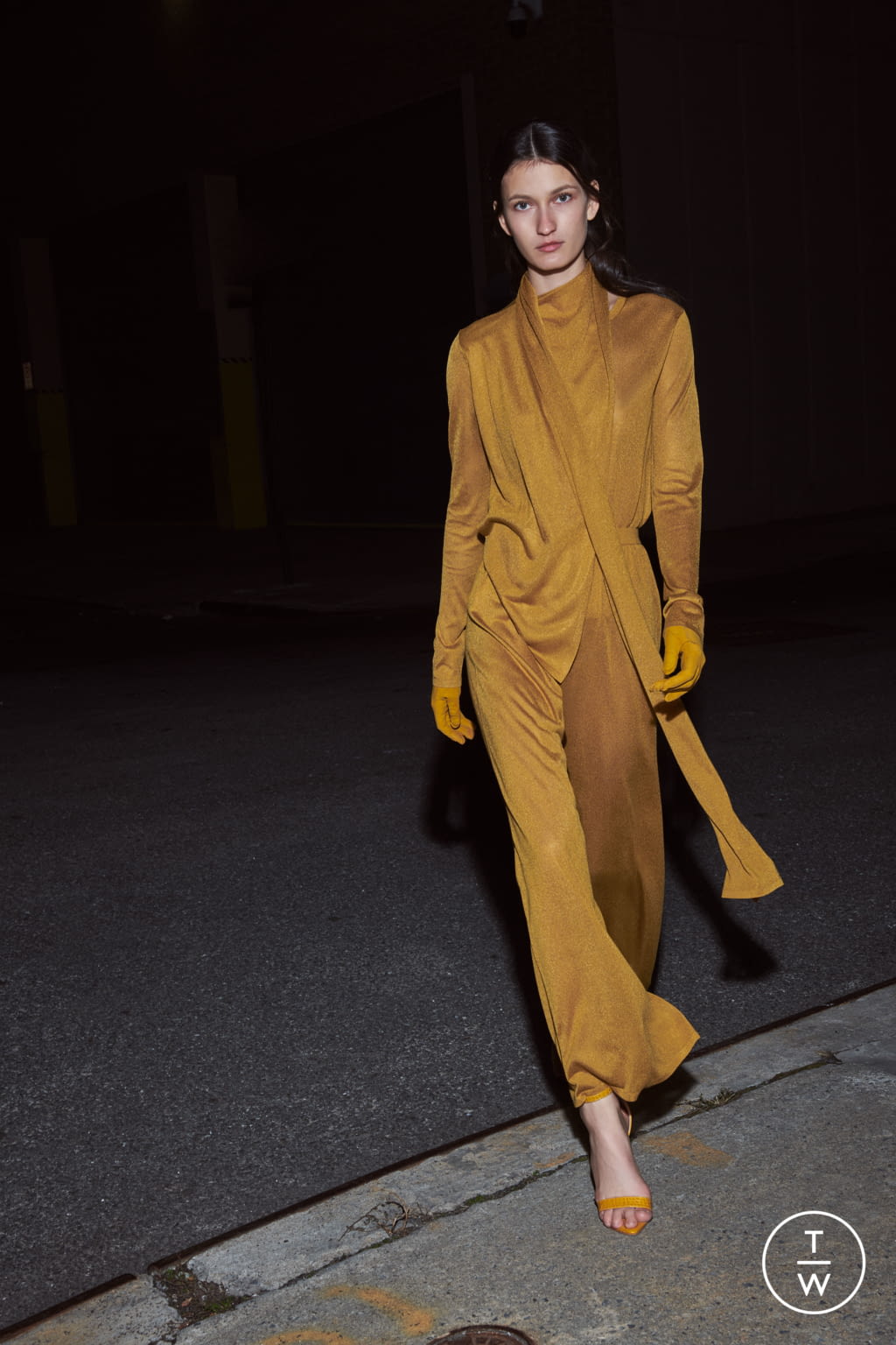 Fashion Week New York Pre-Fall 2020 look 32 from the LaPointe collection womenswear