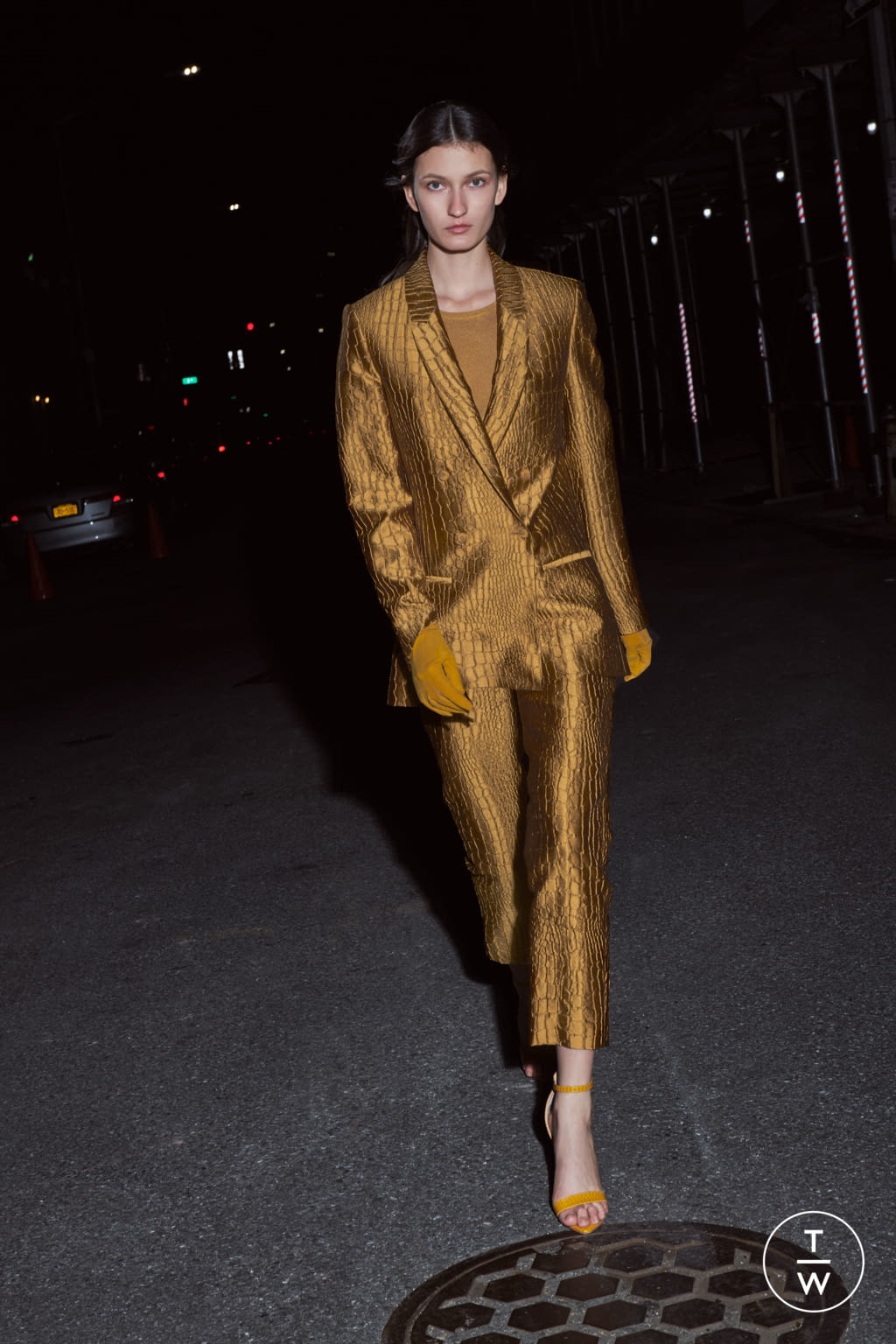 Fashion Week New York Pre-Fall 2020 look 33 from the LaPointe collection 女装