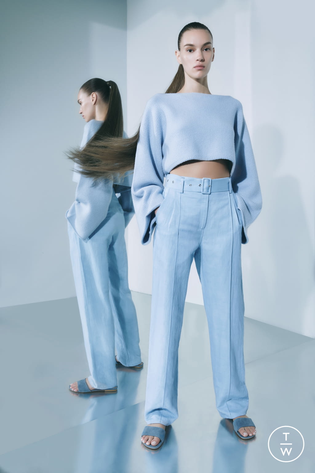 Fashion Week New York Resort 2020 look 20 from the LaPointe collection 女装