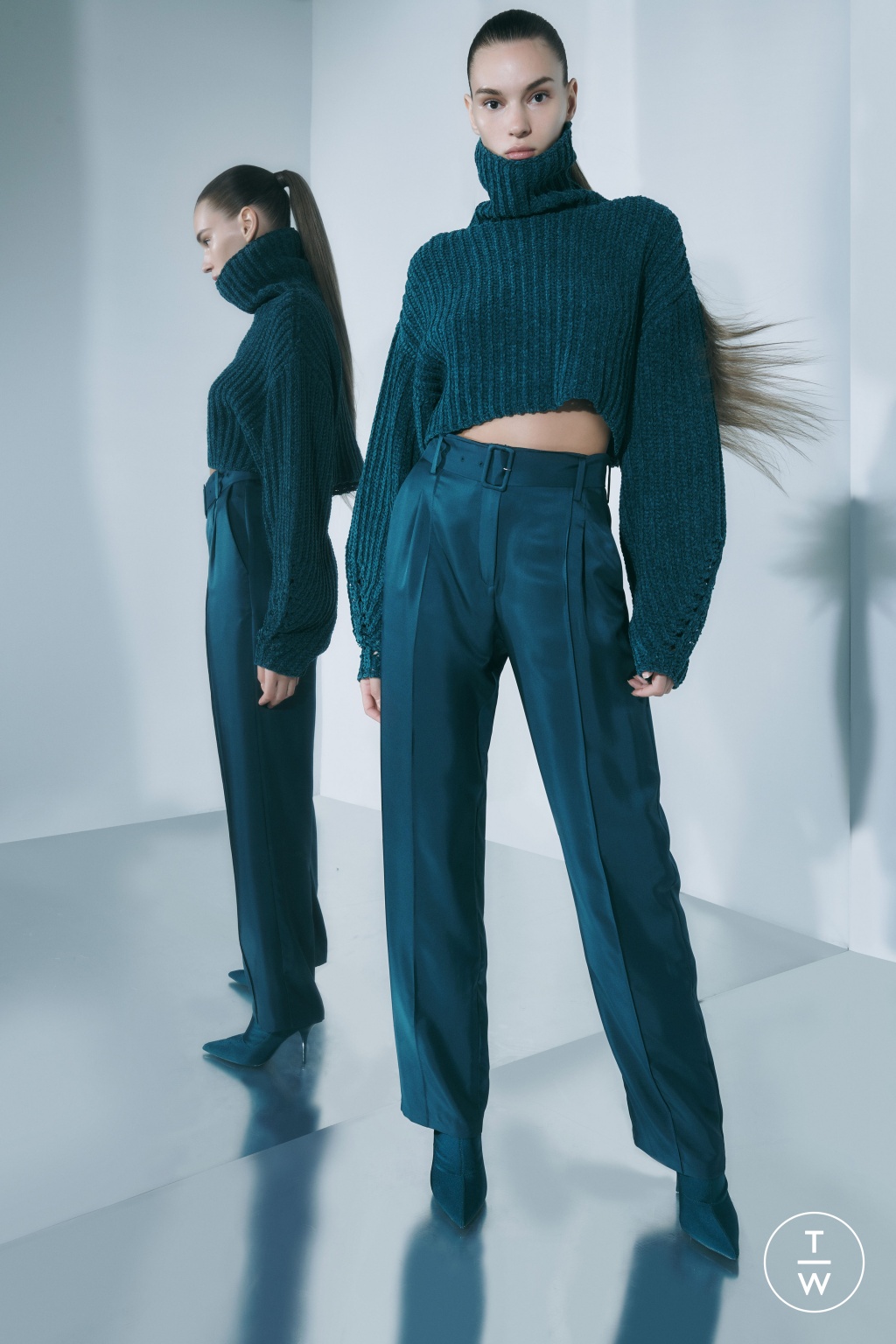 Fashion Week New York Resort 2020 look 25 from the LaPointe collection 女装