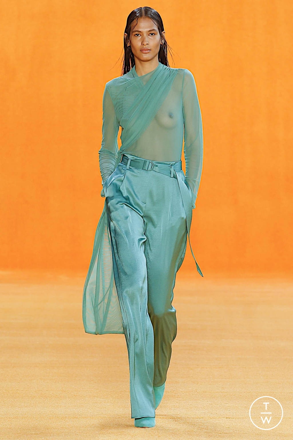 Fashion Week New York Spring/Summer 2020 look 28 from the LaPointe collection womenswear
