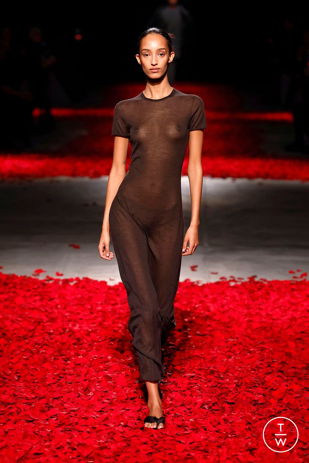 Fashion Week Milan Fall/Winter 2025 look 2 from the Ferragamo collection womenswear