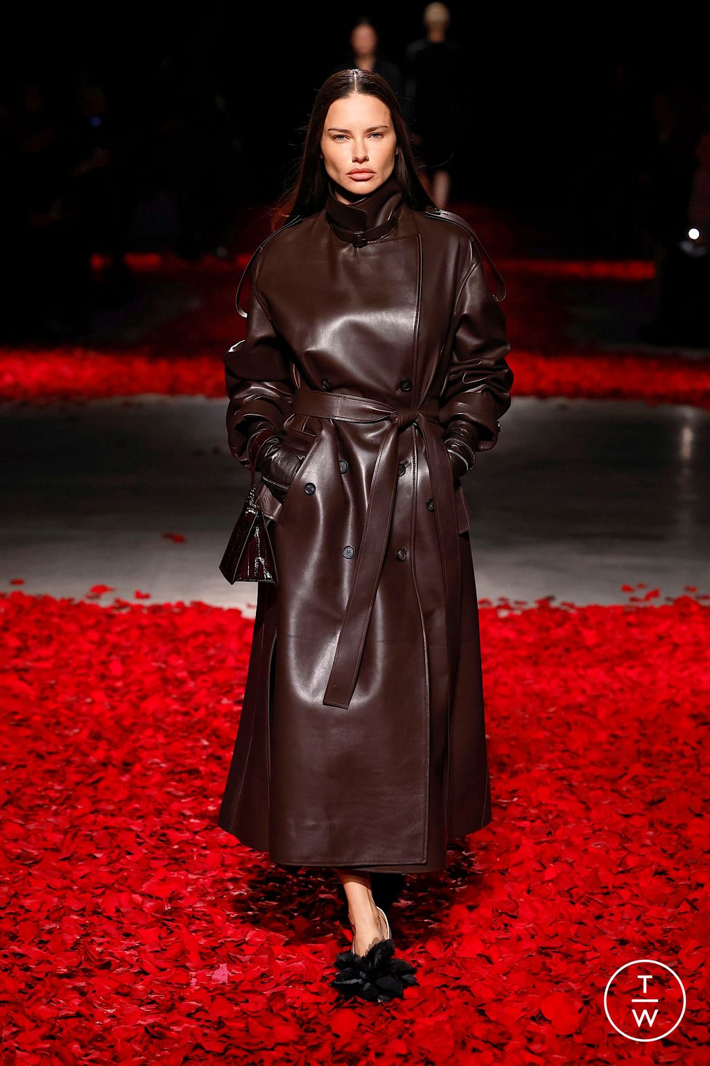 Fashion Week Milan Fall/Winter 2025 look 62 from the Ferragamo collection womenswear