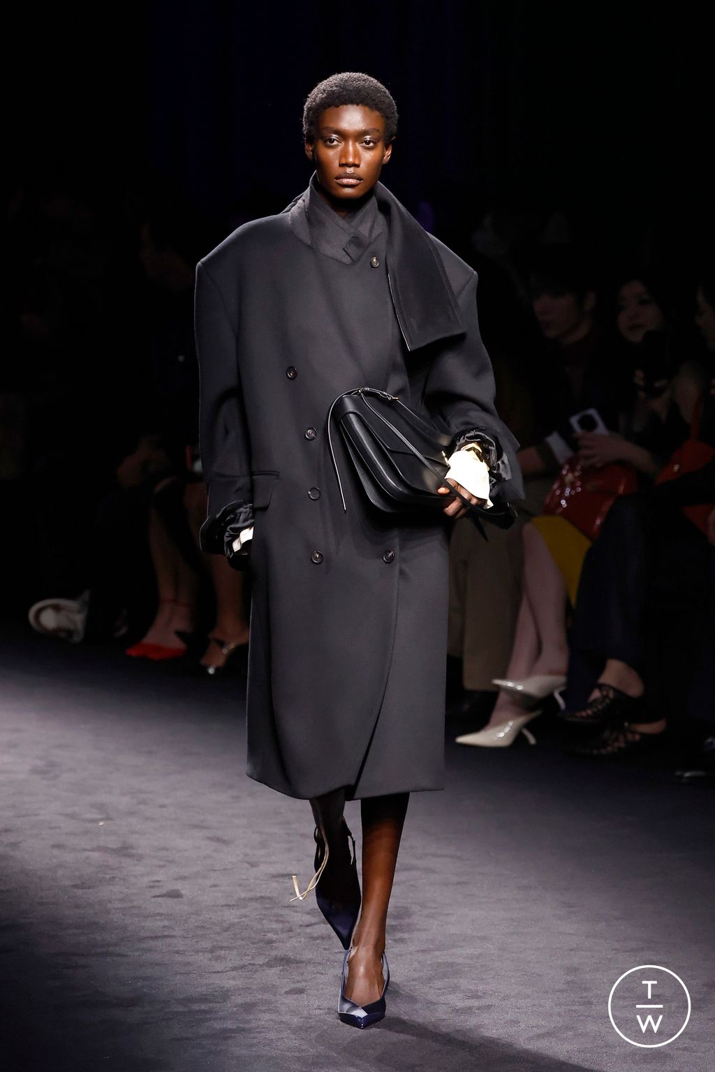 Fashion Week Milan Fall/Winter 2026 look 4 from the Ferragamo collection womenswear
