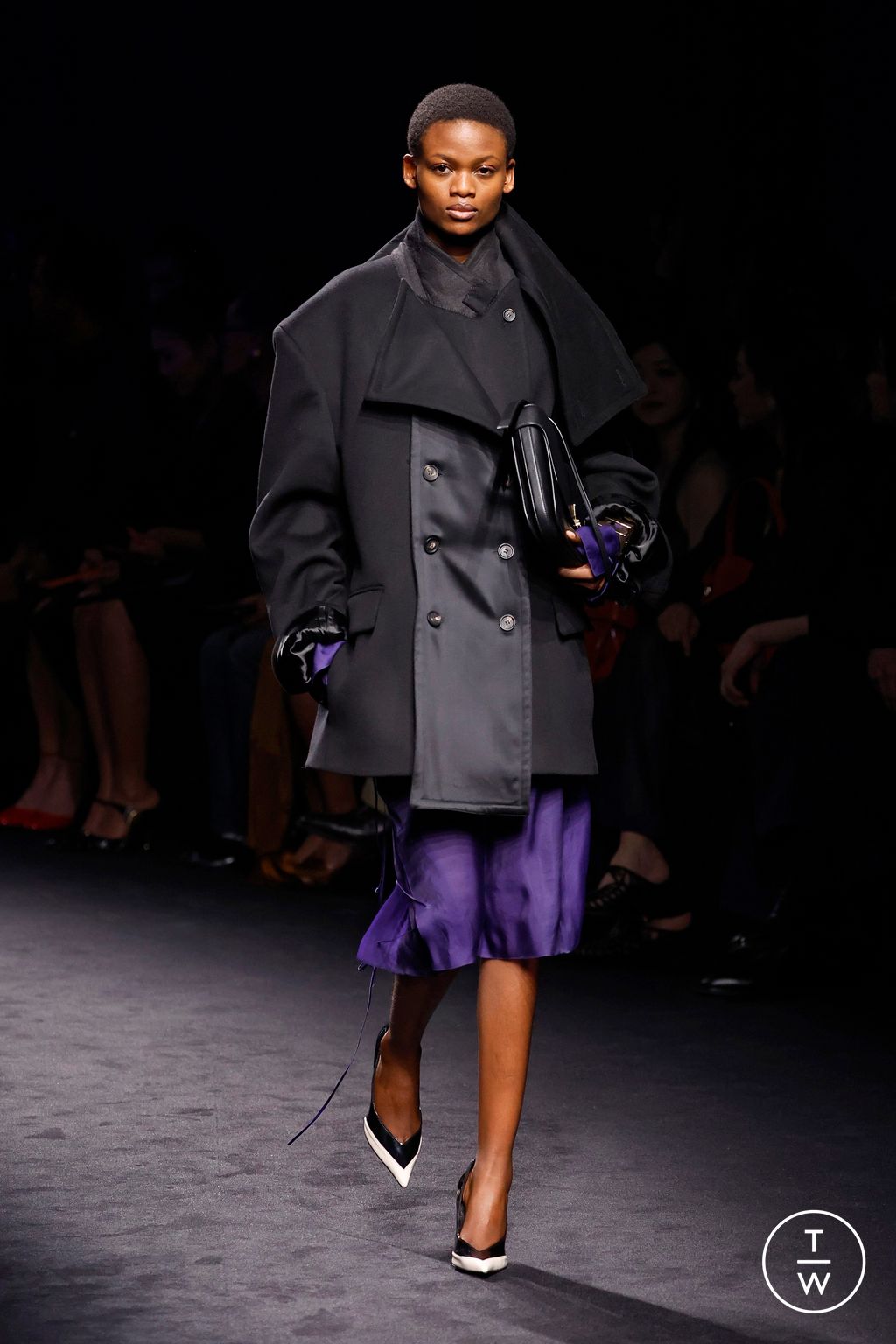 Fashion Week Milan Fall/Winter 2026 look 8 from the Ferragamo collection 女装