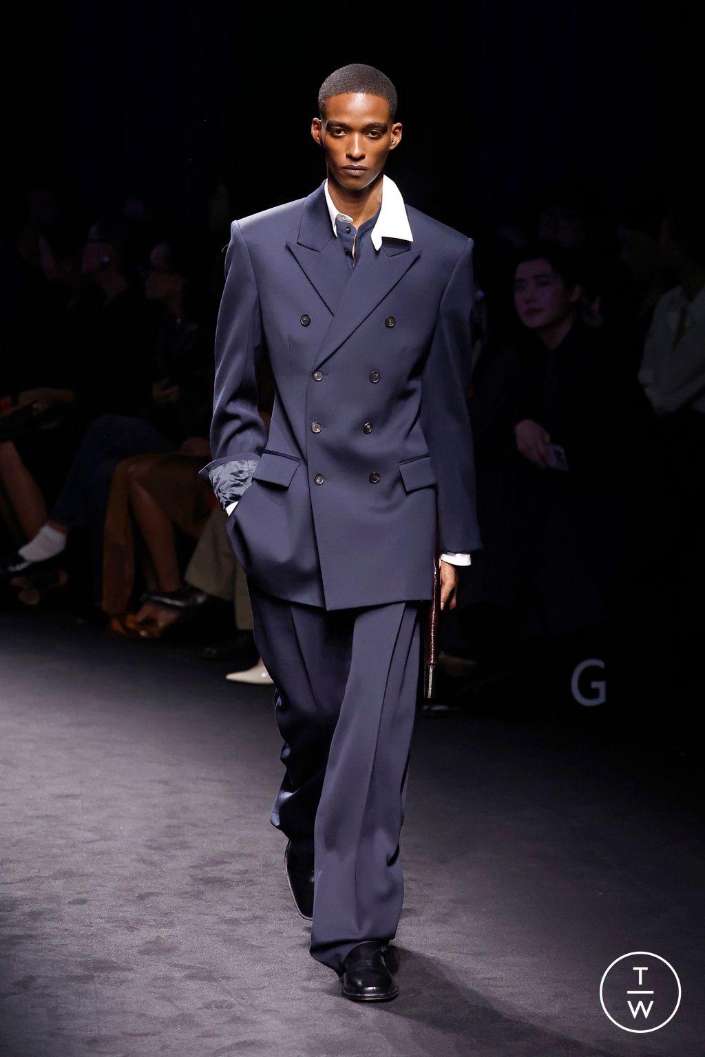 Fashion Week Milan Fall/Winter 2026 look 22 from the Ferragamo collection 女装