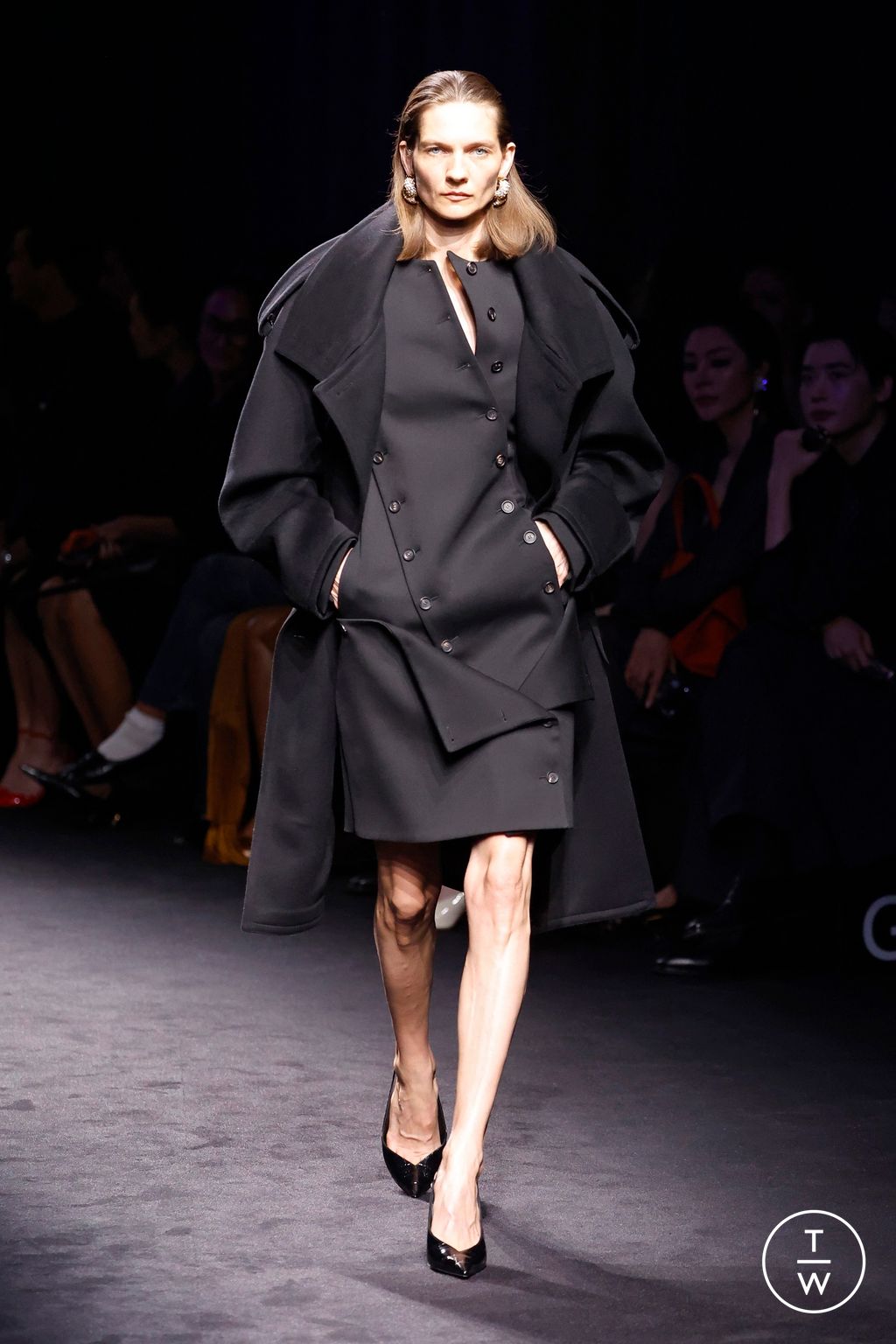 Fashion Week Milan Fall/Winter 2026 look 27 from the Ferragamo collection womenswear