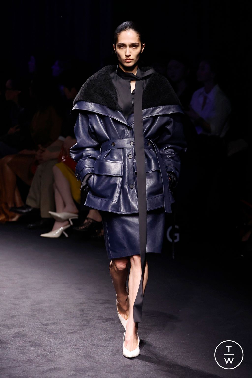 Fashion Week Milan Fall/Winter 2026 look 31 from the Ferragamo collection 女装