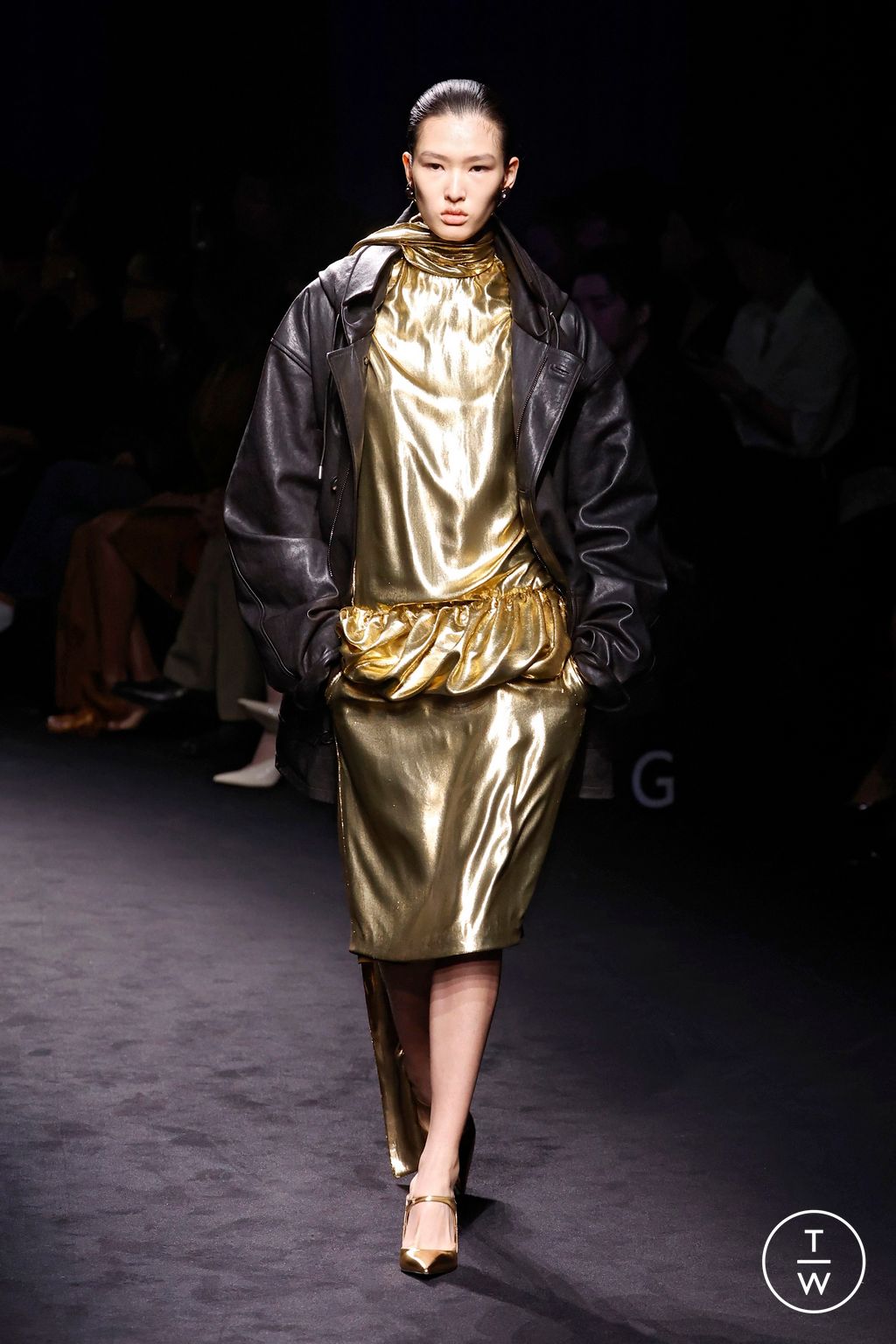 Fashion Week Milan Fall/Winter 2026 look 51 de la collection Ferragamo womenswear