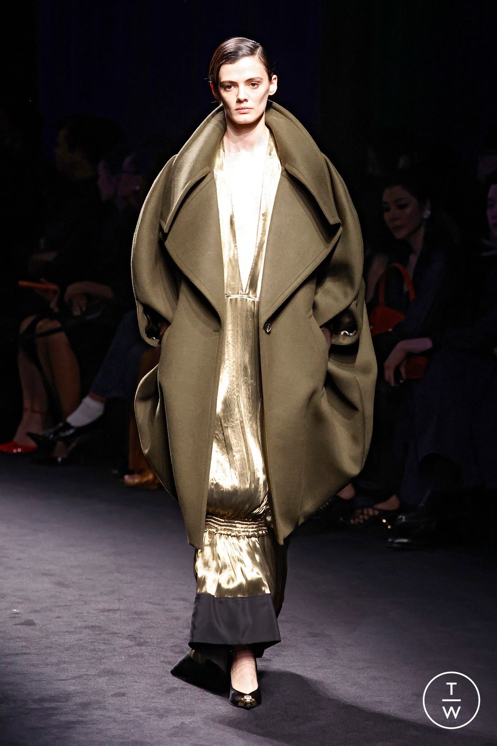 Fashion Week Milan Fall/Winter 2026 look 59 from the Ferragamo collection womenswear