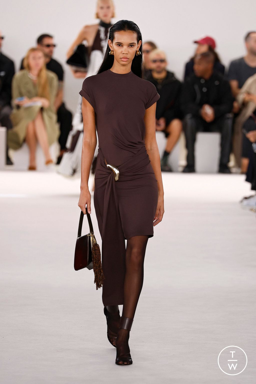 Fashion Week Milan Spring/Summer 2024 look 36 from the Ferragamo collection womenswear