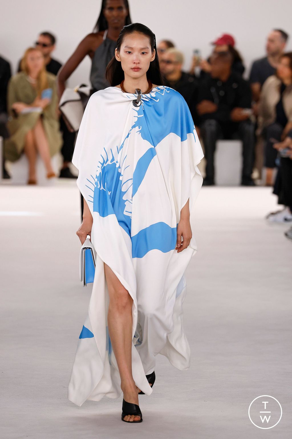 Fashion Week Milan Spring/Summer 2024 look 43 from the Ferragamo collection womenswear