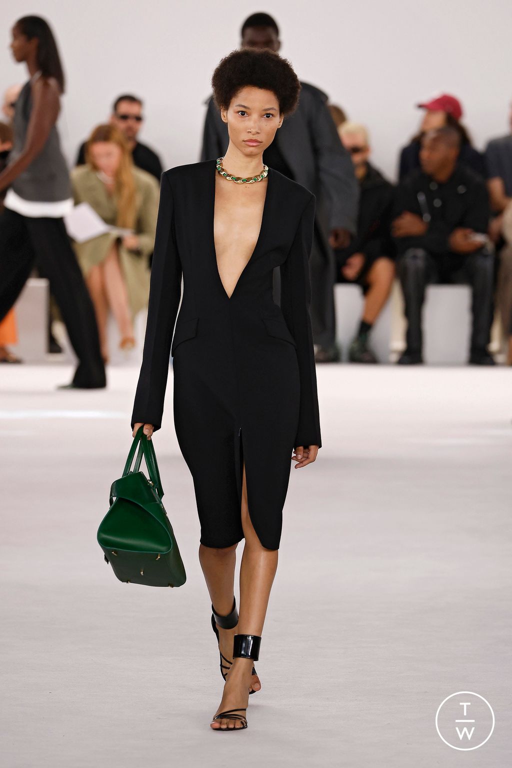 Fashion Week Milan Spring/Summer 2024 look 49 from the Ferragamo collection womenswear