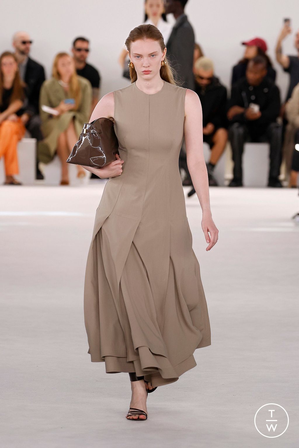 Fashion Week Milan Spring/Summer 2024 look 53 from the Ferragamo collection womenswear