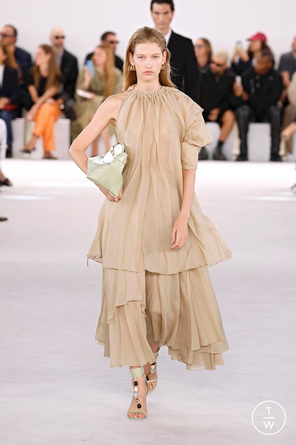 Fashion Week Milan Spring/Summer 2024 look 58 from the Ferragamo collection womenswear