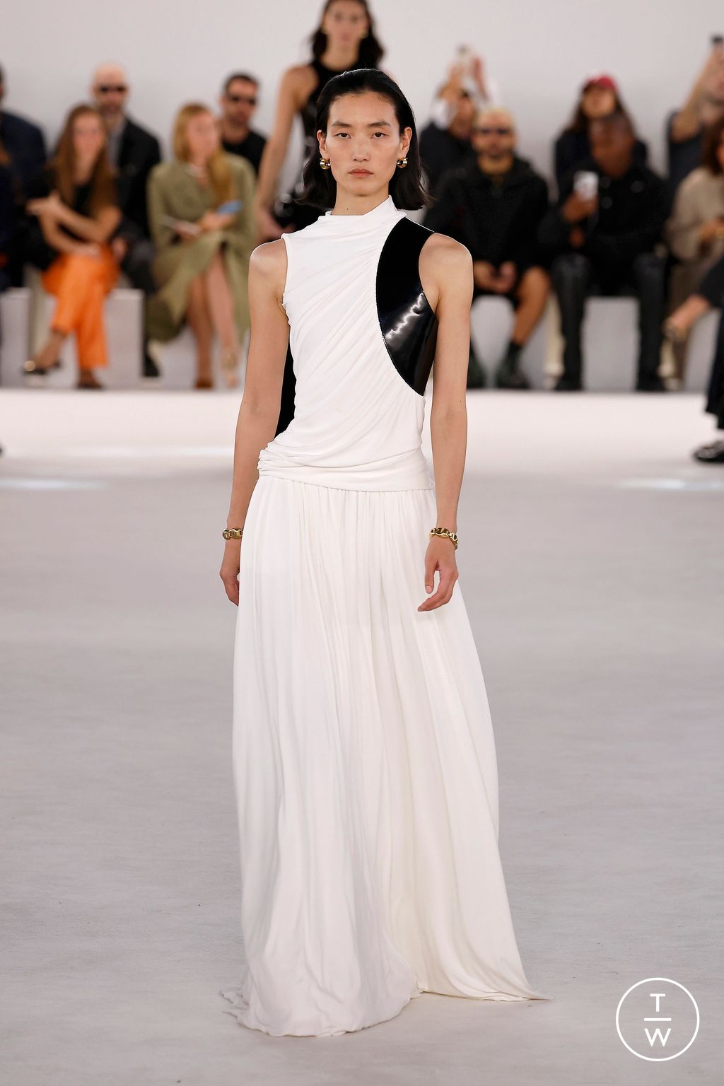 Fashion Week Milan Spring/Summer 2024 look 63 from the Ferragamo collection womenswear