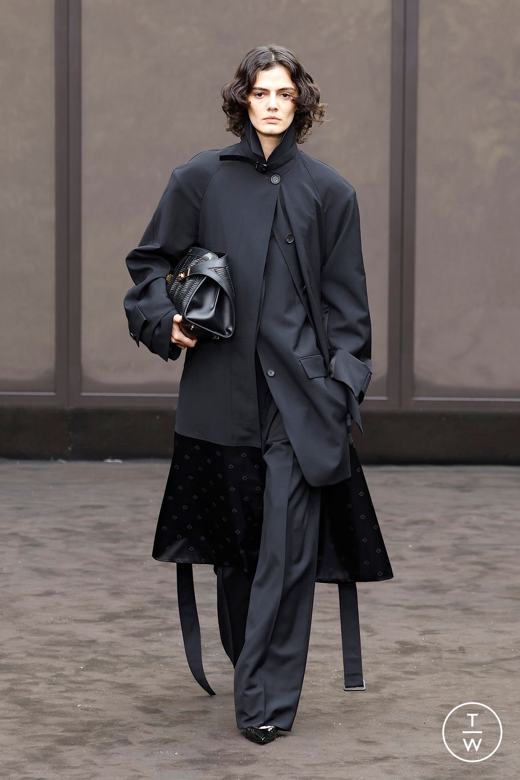 Fashion Week Milan Spring/Summer 2026 look 3 from the Ferragamo collection womenswear