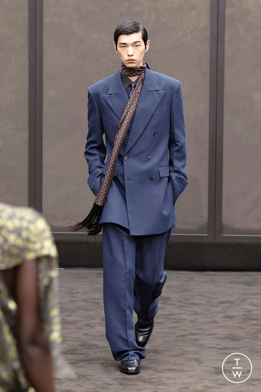 Fashion Week Milan Spring/Summer 2026 look 22 from the Ferragamo collection womenswear