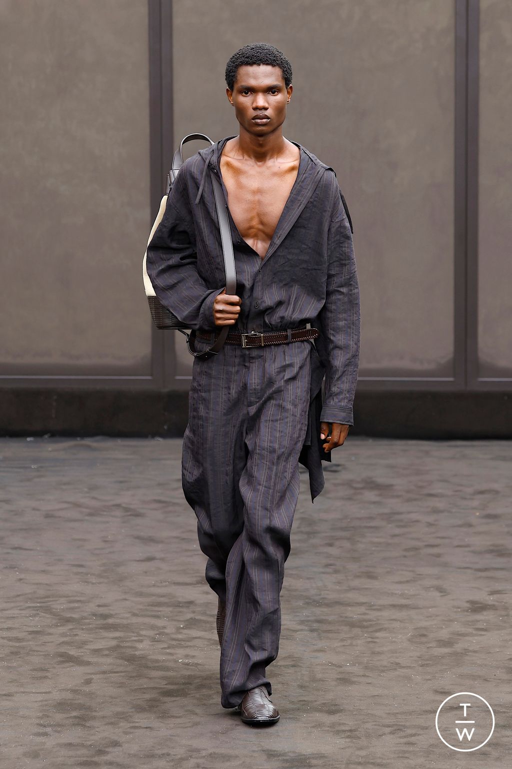 Fashion Week Milan Spring/Summer 2026 look 27 de la collection Ferragamo womenswear