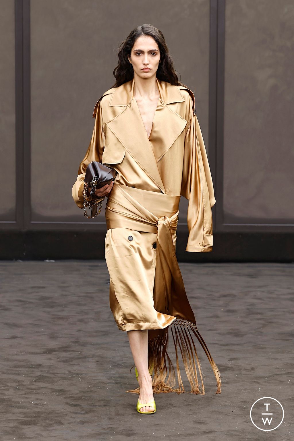 Fashion Week Milan Spring/Summer 2026 look 29 from the Ferragamo collection womenswear