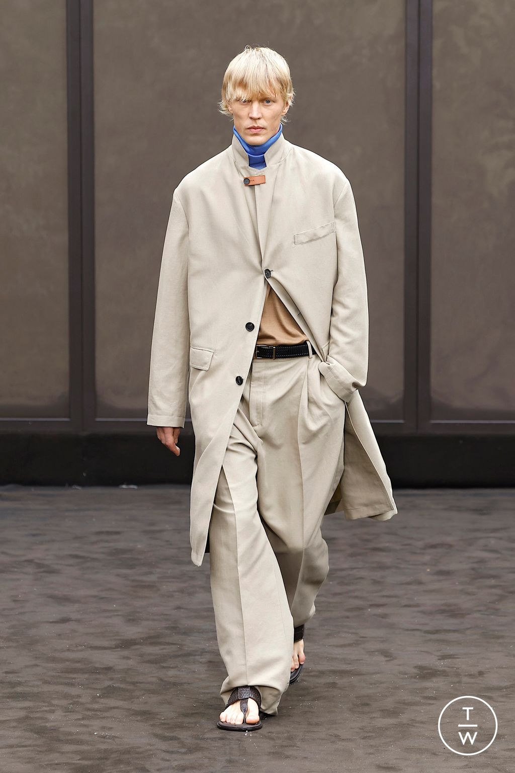 Fashion Week Milan Spring/Summer 2026 look 41 from the Ferragamo collection womenswear