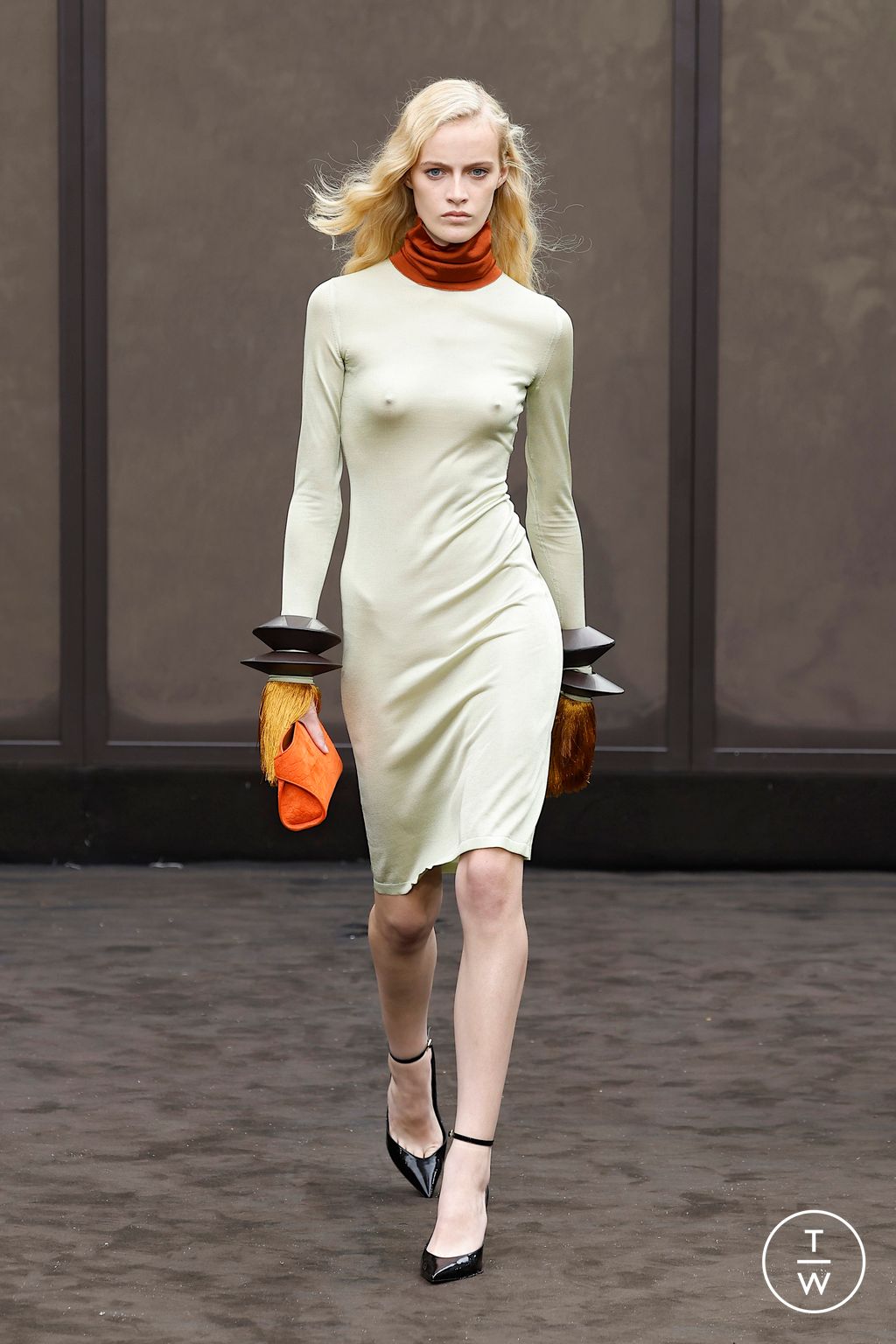 Fashion Week Milan Spring/Summer 2026 look 48 de la collection Ferragamo womenswear