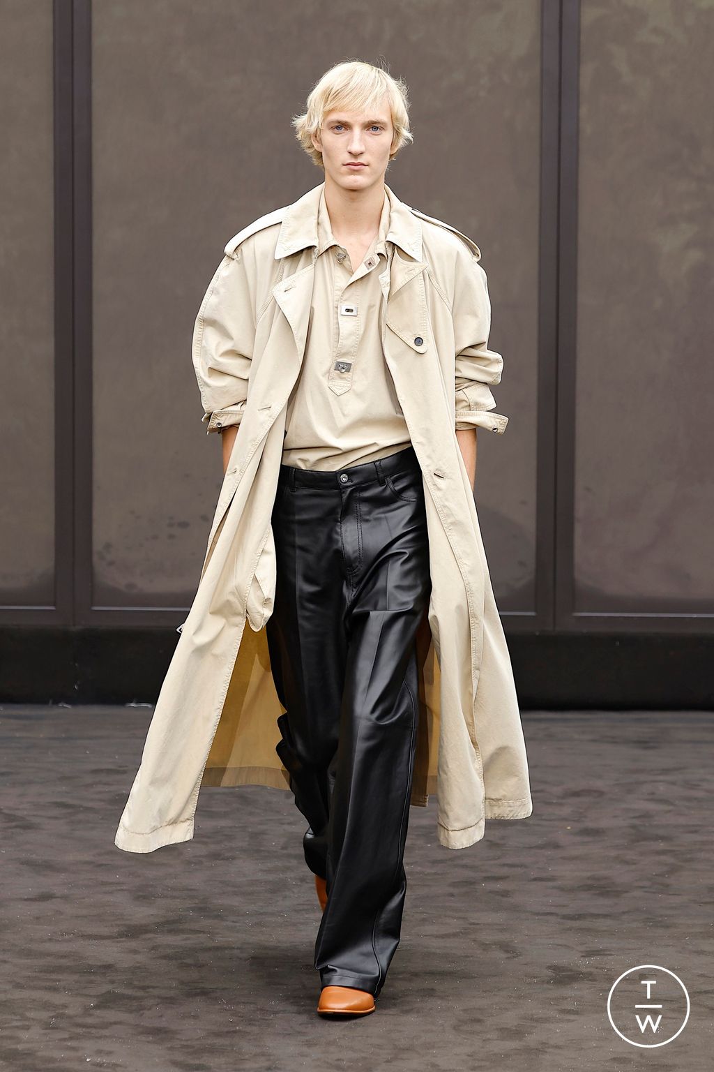 Fashion Week Milan Spring/Summer 2026 look 59 from the Ferragamo collection womenswear