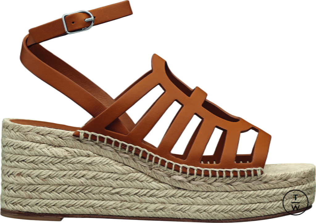 Fashion Week Paris Spring/Summer 2021 look 100 from the Hermès collection womenswear accessories