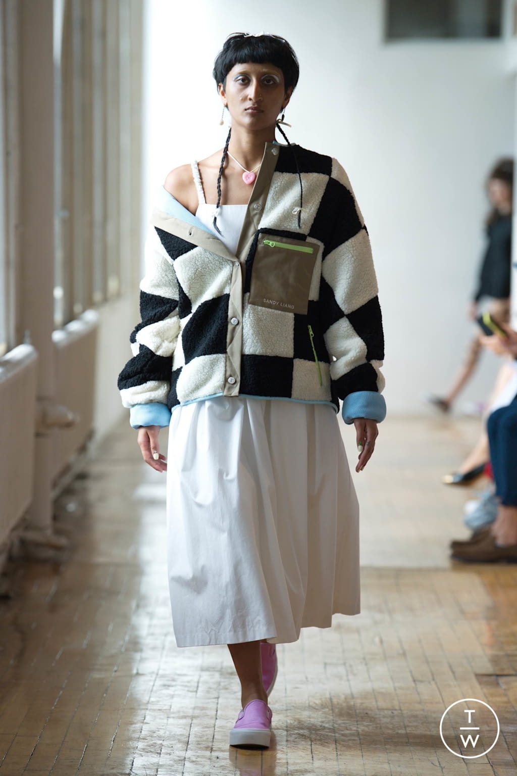 Fashion Week New York Spring/Summer 2020 look 3 de la collection Sandy Liang womenswear