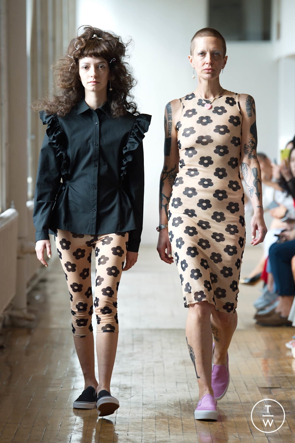 Fashion Week New York Spring/Summer 2020 look 4 de la collection Sandy Liang womenswear
