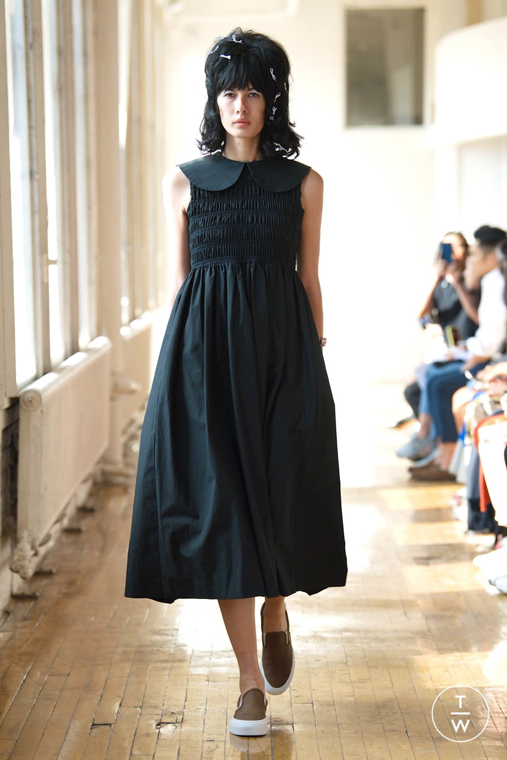 Fashion Week New York Spring/Summer 2020 look 13 de la collection Sandy Liang womenswear