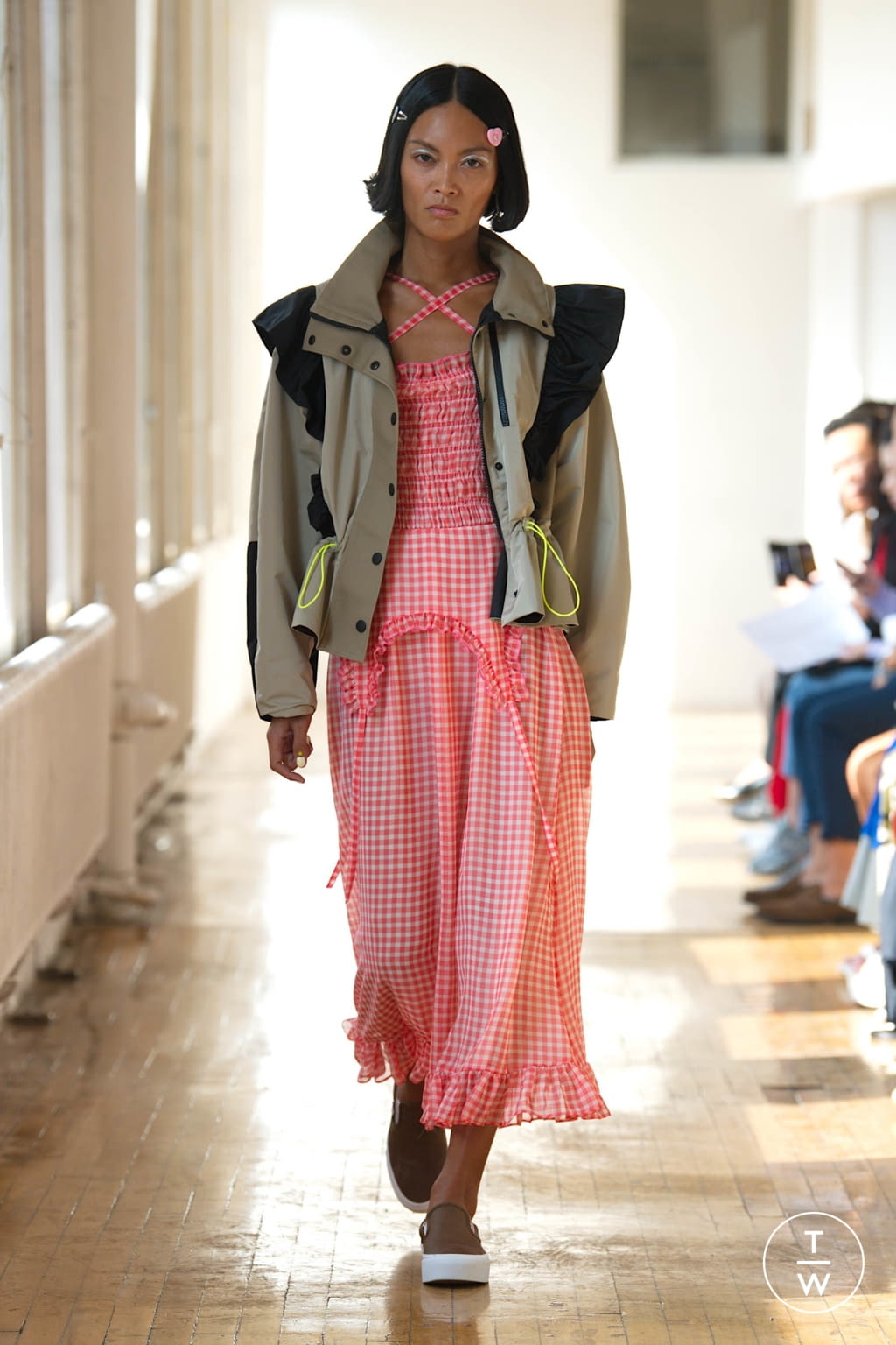 Fashion Week New York Spring/Summer 2020 look 16 from the Sandy Liang collection 女装
