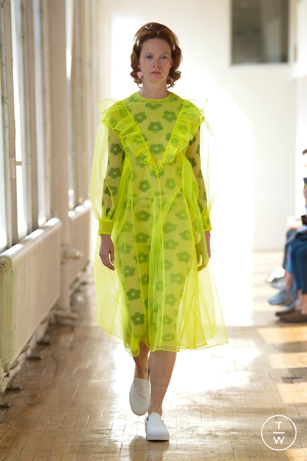 Fashion Week New York Spring/Summer 2020 look 18 from the Sandy Liang collection womenswear