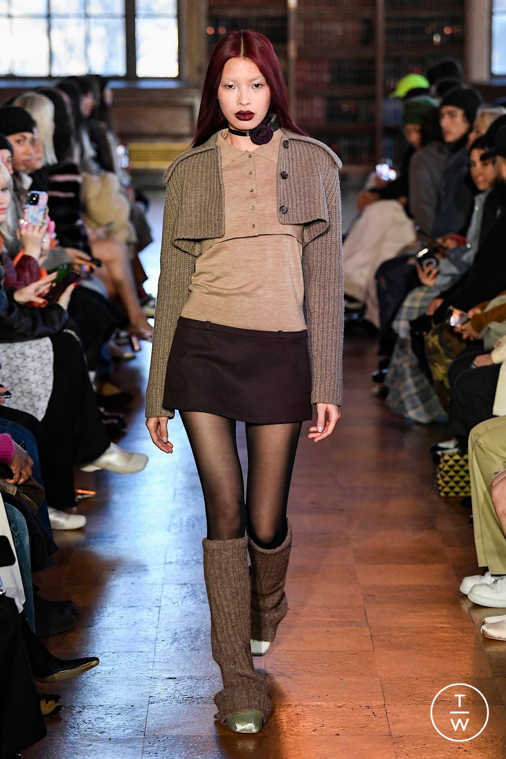 Fashion Week New York Fall/Winter 2023 look 11 from the Sandy Liang collection womenswear