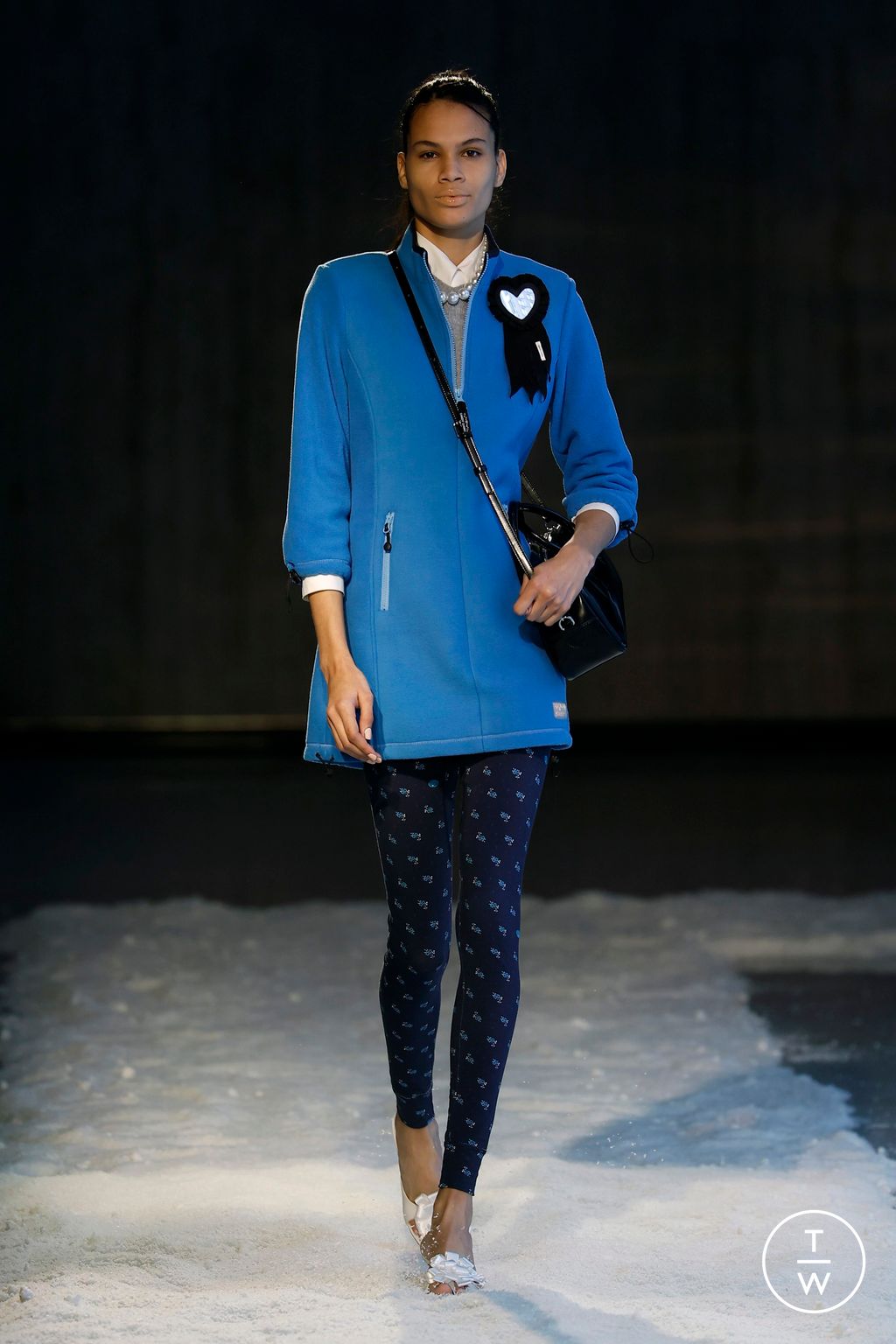 Fashion Week New York Fall/Winter 2025 look 15 from the Sandy Liang collection womenswear