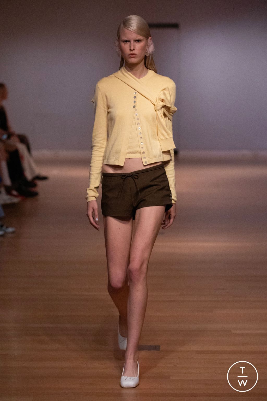 Fashion Week New York Spring/Summer 2024 look 10 from the Sandy Liang collection womenswear