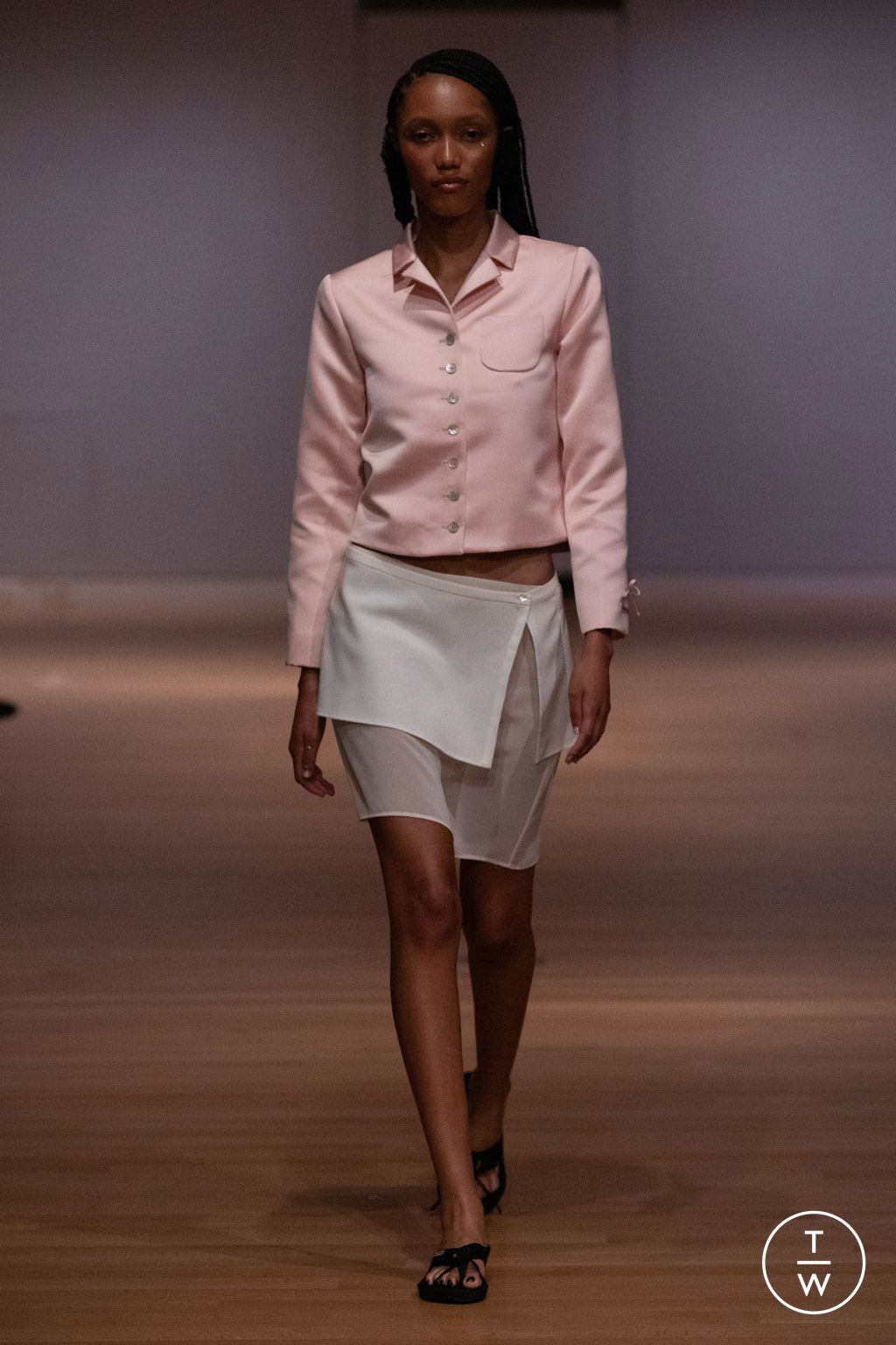 Fashion Week New York Spring/Summer 2024 look 8 from the Sandy Liang collection womenswear